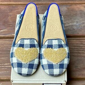 Rothy’s Gingham Heart Loafers. - Retired. - Washable
Size 12